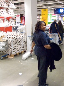 Aleasha in Ikea